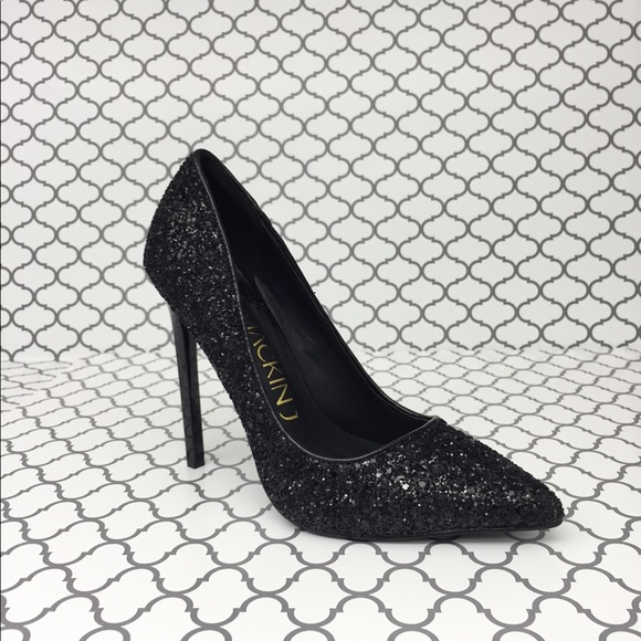 ✨HP🎉💋Black Glitter Heel✨ - Picture 4 of 6